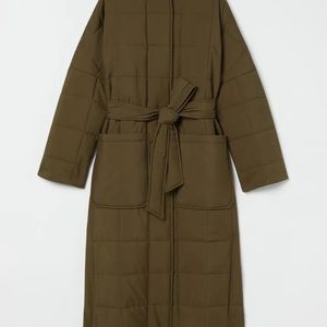 H&M Quilted Coat Size S